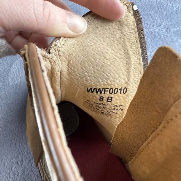 Twisted X® Women's 8 B Western Fashion Bootie w/ CellSole® in Oiled Saddle/Tan - Picture 6 of 7